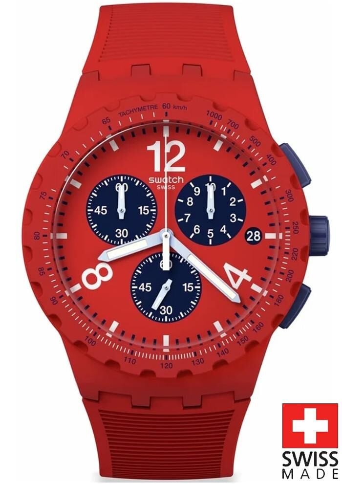Swatch SUSR407 PRIMARILY RED Kol Saati