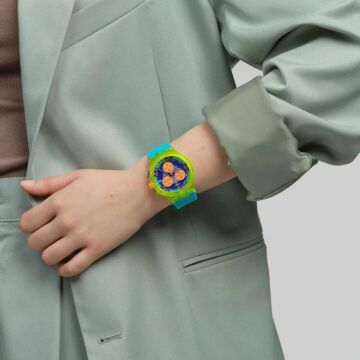 Swatch SUSJ404 SWATCH NEON WAVE Kol Saati