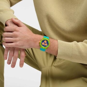 Swatch SUSJ404 SWATCH NEON WAVE Kol Saati