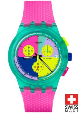 Swatch SUSG408 SWATCH NEON FLASH ARROW Kol Saati