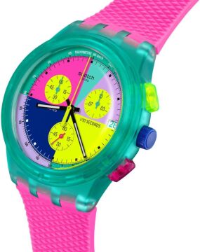 Swatch SUSG408 SWATCH NEON FLASH ARROW Kol Saati