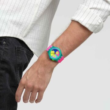 Swatch SUSG408 SWATCH NEON FLASH ARROW Kol Saati