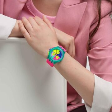 Swatch SUSG408 SWATCH NEON FLASH ARROW Kol Saati
