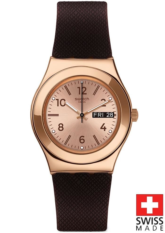 Swatch YLG701 BROWNEE Kol Saati