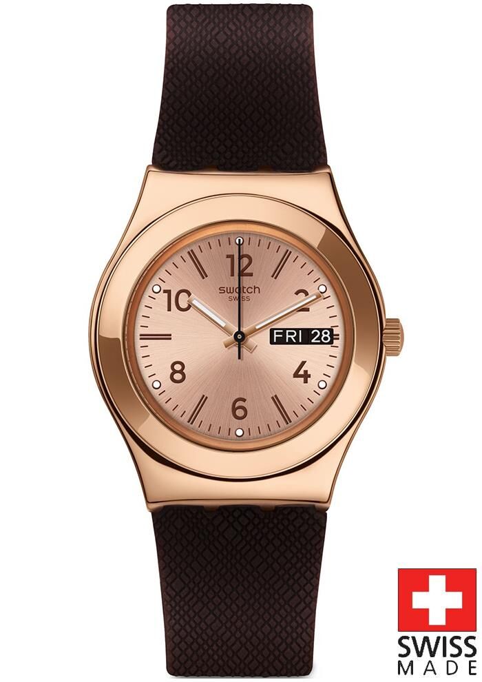 Swatch YLG701 BROWNEE Kol Saati