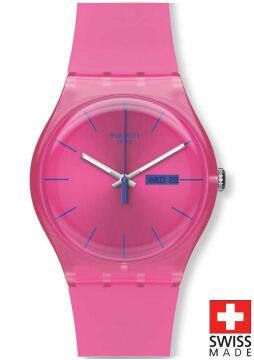 Swatch SUOP700 PINK REBEL Kol Saati