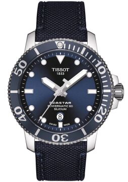 Tissot SEASTAR 1000 POWERMATİC 80 SİLİSYUM T120.407.17.041.01 Erkek Kol Saati