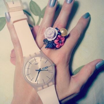 Swatch SUOT700 ROSE REBEL Kol Saati