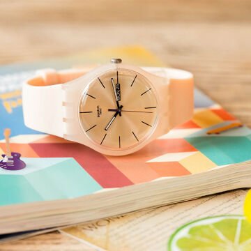 Swatch SUOT700 ROSE REBEL Kol Saati