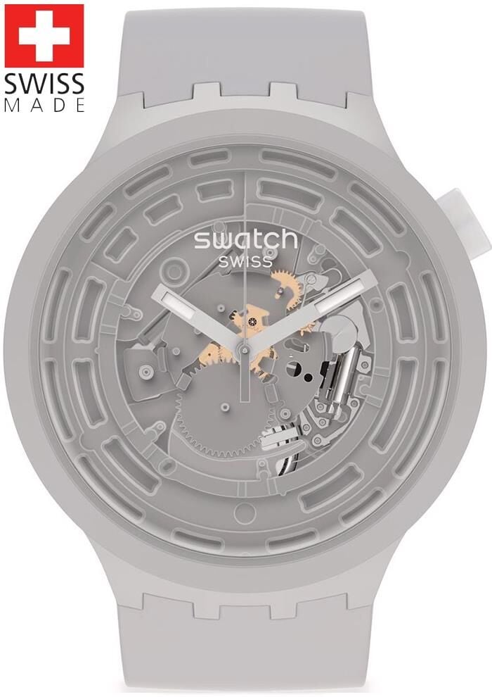 Swatch SB03M100 C-GREY BIG BOLD BIOCERAMIC Kol Saati