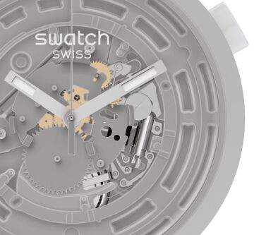 Swatch SB03M100 C-GREY BIG BOLD BIOCERAMIC Kol Saati