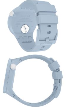 Swatch SB03N100 C-BLUE BIG BOLD BIOCERAMIC Kol Saati