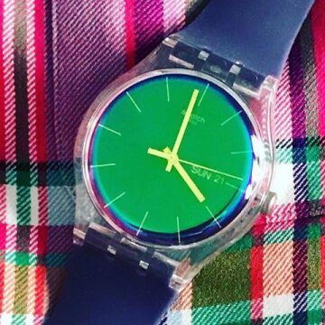 Swatch SUOK712 POLAPURPLE Kol Saati