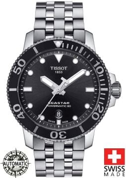 Tissot SEASTAR 1000 POWERMATİC 80 [43mm] T120.407.11.051.00 Erkek Kol Saati