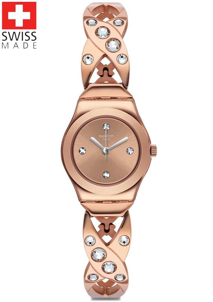Swatch YSG165G ROSE HUG Kol Saati
