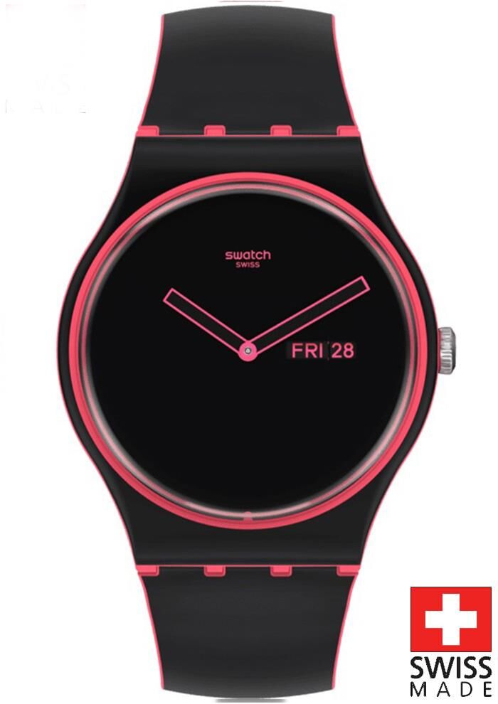 Swatch SO29P700 MINIMAL LINE PINK Kol Saati