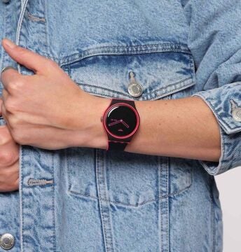 Swatch SO29P700 MINIMAL LINE PINK Kol Saati