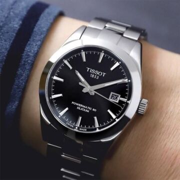 Tissot GENTLEMAN POWERMATİC 80 SİLİCİUM [40mm] T127.407.11.051.00 Erkek Kol Saati