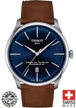 Tissot CHEMİN DES TOURELLES POWERMATİC 80 [42mm] T139.407.16.041.00 Erkek Kol Saati