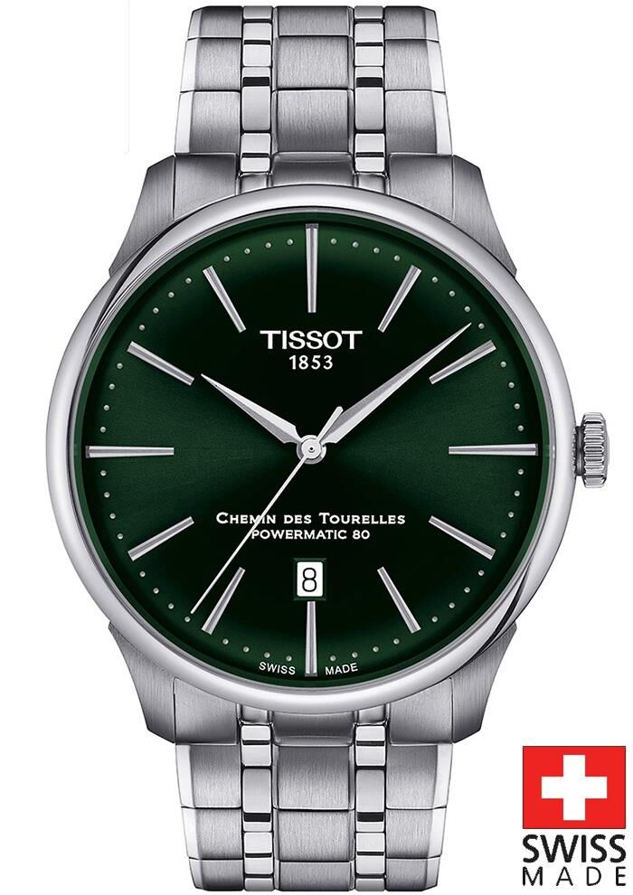 Tissot CHEMİN DES TOURELLES POWERMATİC 80 T139.407.11.091.00 Erkek Kol Saati