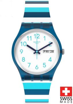 Swatch GN728 STRIPED WAVES Kol Saati
