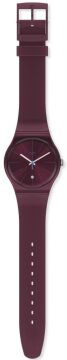 Swatch SUOR402 BURGUNDAZING Kol Saati
