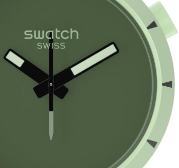 Swatch SB03G100 BIG BOLD BIOCERAMIC FOREST Kol Saati