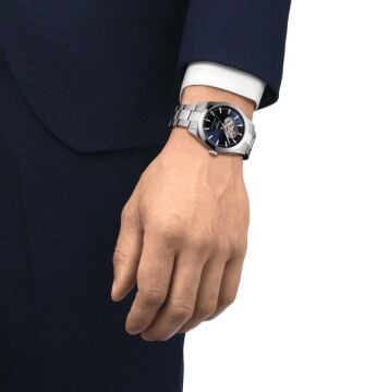 Tissot GENTLEMAN POWERMATIC 80 OPEN HEART T127.407.11.041.01 Erkek Kol Saati