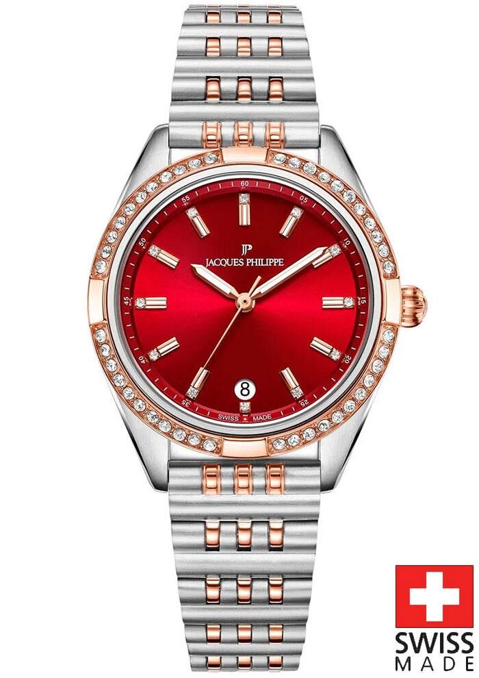 Jacques Philippe JPQLS6873X8BU Swıss Made Bayan Kol Saati