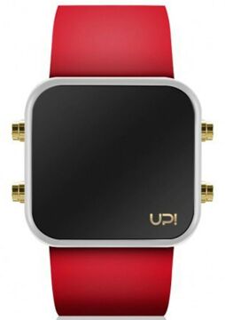 Up Watch 789 LED MiNİ GOLD WHITE&RED Kol Saati