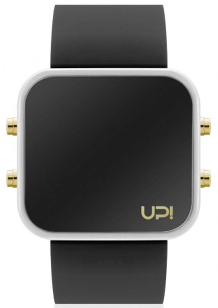 UpWatch 318 LED GWHITE&BLACK Kol Saati