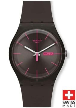 Swatch SUOC700 BROWN REBEL Kol Saati