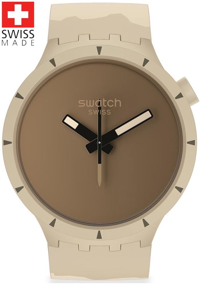 Swatch SB03C101 BIG BOLD BIOCERAMIC DESERT Kol Saati
