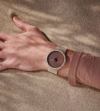 Swatch SB03C101 BIG BOLD BIOCERAMIC DESERT Kol Saati