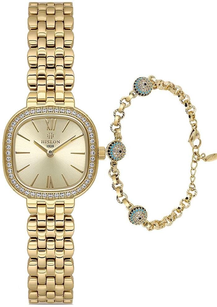 Hislon QL220G-08STS Kadın Set Kol Saati
