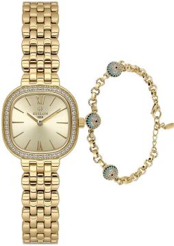 Hislon QL220G-08STS Kadın Set Kol Saati