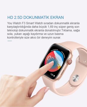You Watch F3-YF305 Smart Tech. Akıllı Kol Saati