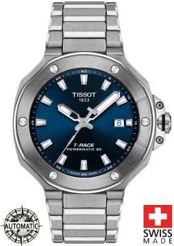 Tissot T-RACE POWERMATİC 80 [41mm] T141.807.11.041.00 Erkek Kol Saati