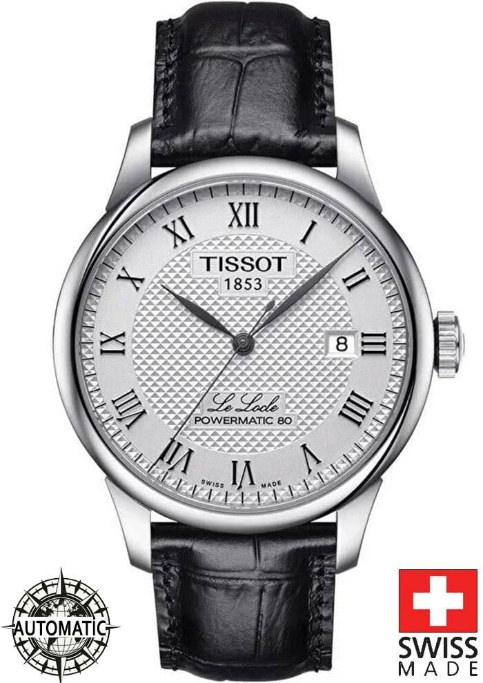 Tissot LE LOCLE POWERMATİC 80 [39,3mm] T006.407.16.033.00 Erkek Kol Saati