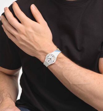Swatch SO28W700 MERRY-GO-ROUND SQUARES Kol Saati