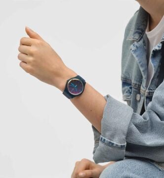 Swatch SO29N707 FADE TO PINK Kol Saati