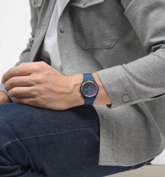 Swatch SO29N707 FADE TO PINK Kol Saati