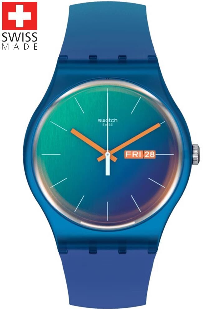 Swatch SO29N708 FADE TO TEAL Kol Saati