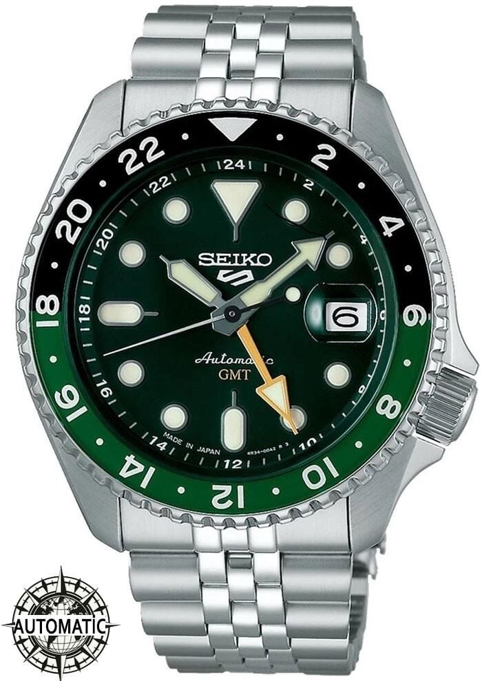 Seiko 5 SSK035J GMT [42,5mm] Automatic Erkek Kol Saati