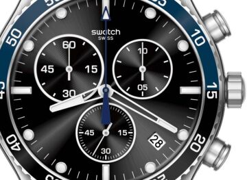Swatch YVS507G DARK BLUE IRONY Kol Saati