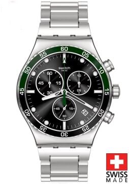 Swatch YVS506G DARK GREEN IRONY Kol Saati
