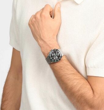 Swatch YVS506G DARK GREEN IRONY Kol Saati