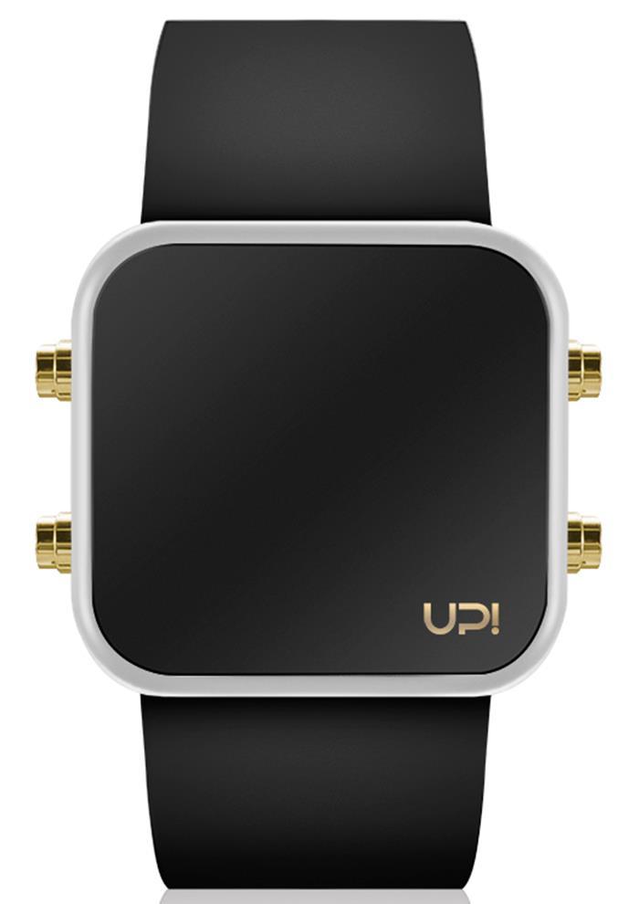 Up Watch 787 LED MİNİ GOLD WHITE&BLACK Kol Saati