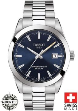 Tissot GENTLEMAN POWERMATİC 80 SİLİCİUM T127.407.11.041.00 Erkek Kol Saati