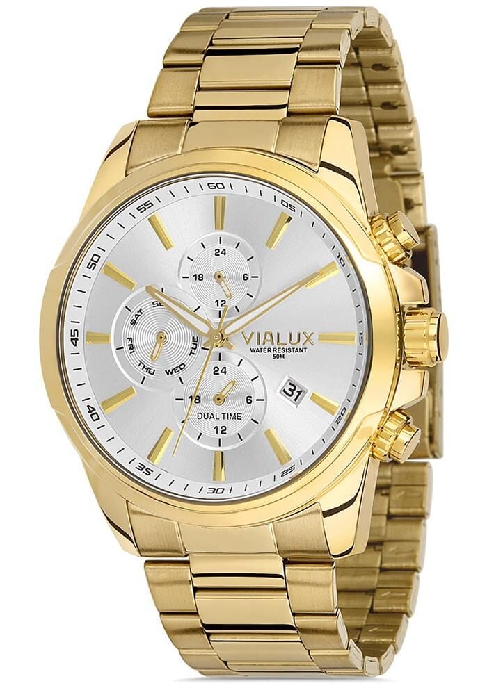 Vialux VX573G-02SG Erkek Kol Saati